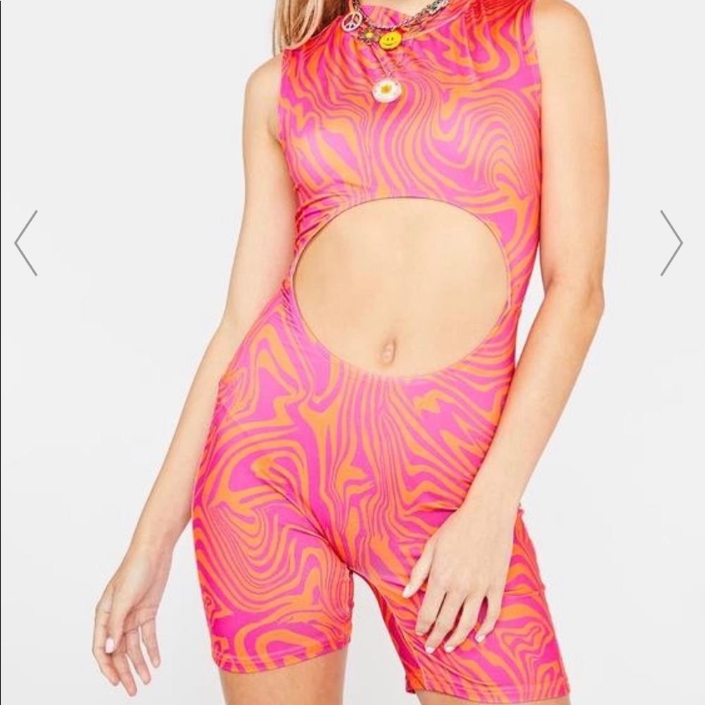 Dolls Kill Romper edge of bliss